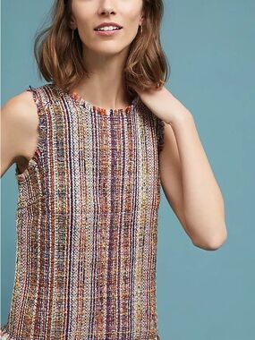Maeve by Anthropologie Marin Sleeveless Top Size 4